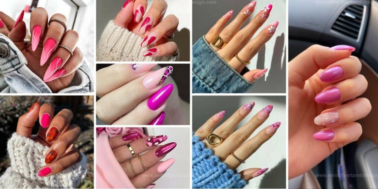 Top Hot Pink Nail Designs