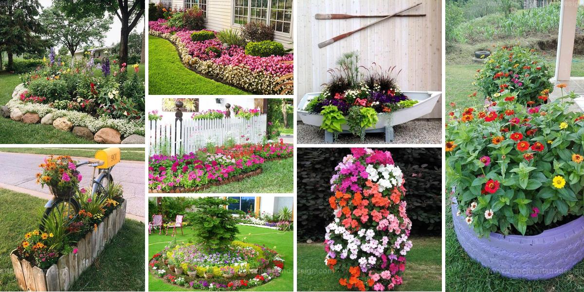 Top Creative Ideas for Front Yard Flower Beds