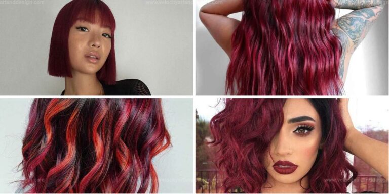 Top Dark Red Hair Color Ideas