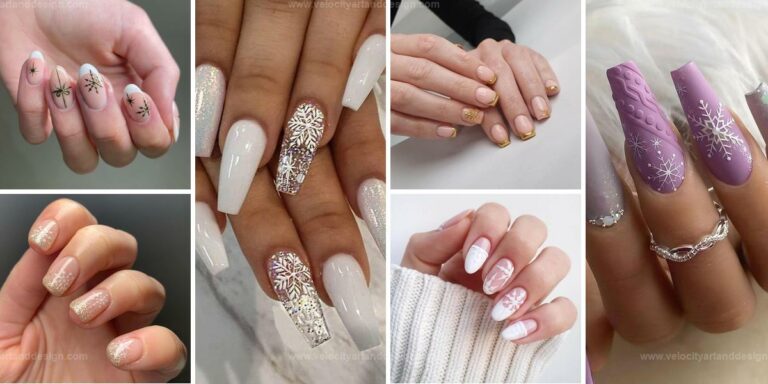 Best Snowflake Nail Designs