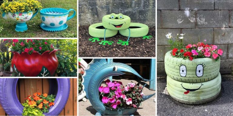 Top DIY Tire Planter Ideas