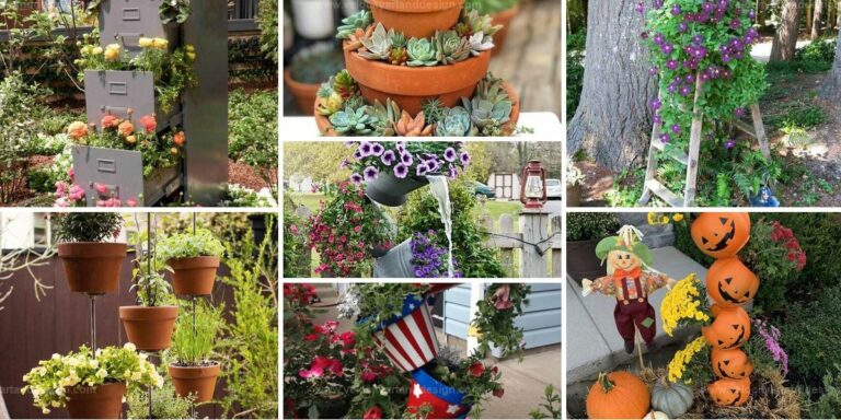 Best DIY Flower Towers