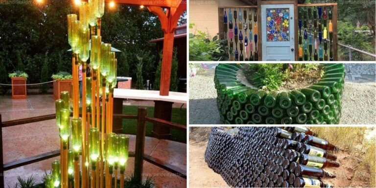 Best Wine Bottle Garden Ideas