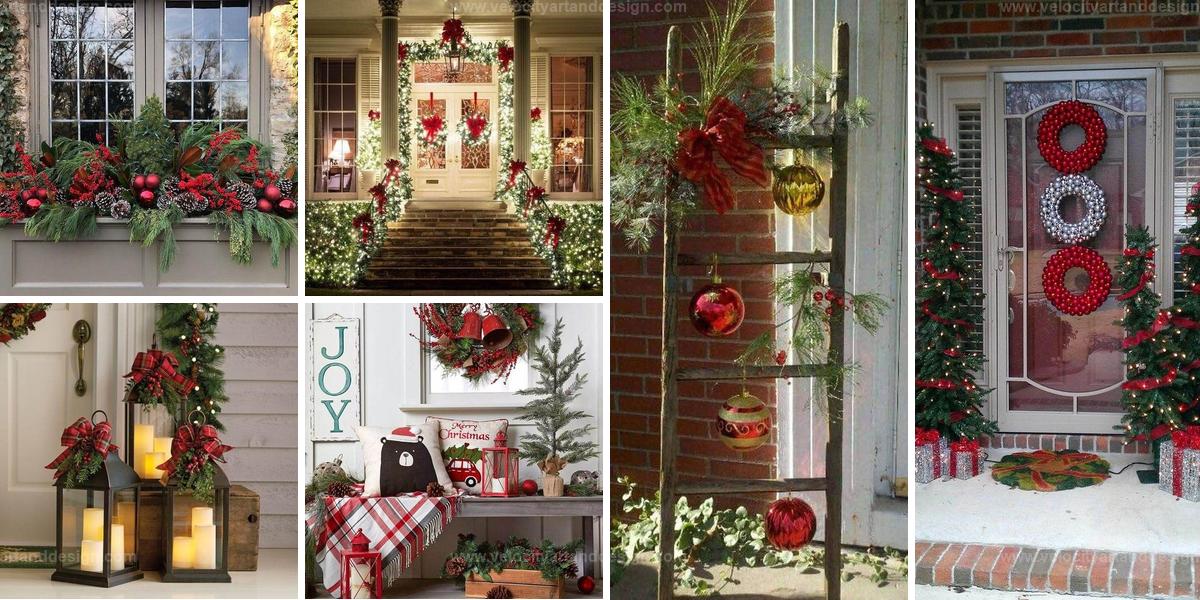 Top Christmas Front Porch Decoration Ideas