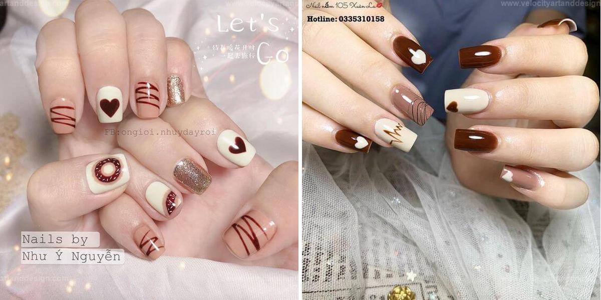 Best Short Brown Nails