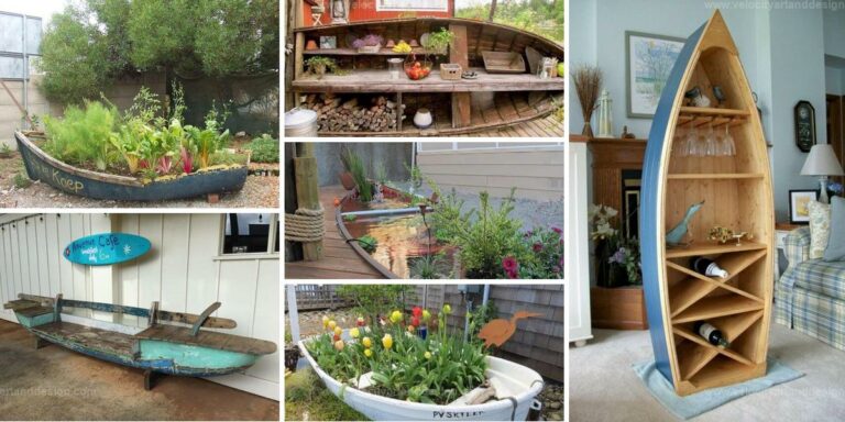 Best Boat Garden Ideas