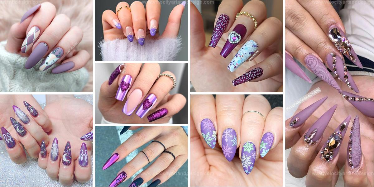 Best Purple Nail Ideas