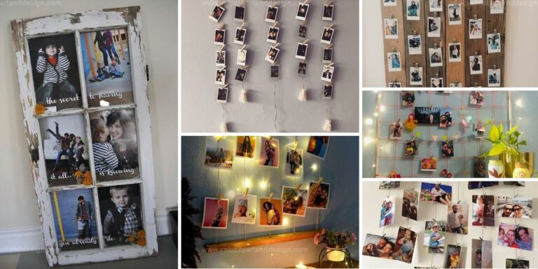 Best Family Photo Display Ideas with DIY Style