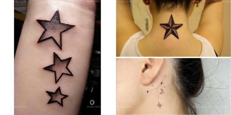 Top Star Tattoo Designs