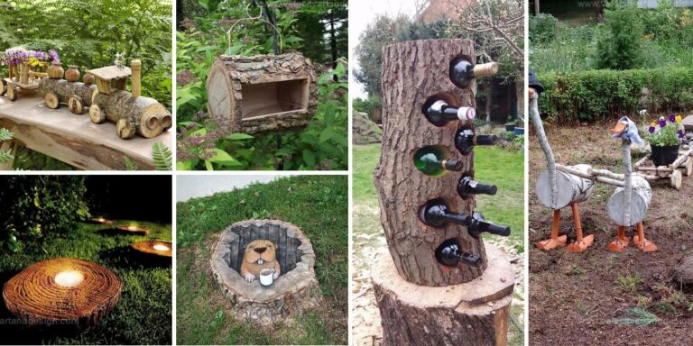 Top Creative Ideas for Upcycling Old Tree Stumps