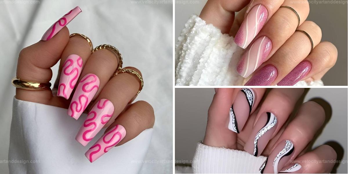 Top Easy Swirl Nail Designs