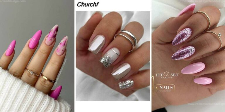 Top Sparkly Glitter Nail Ideas