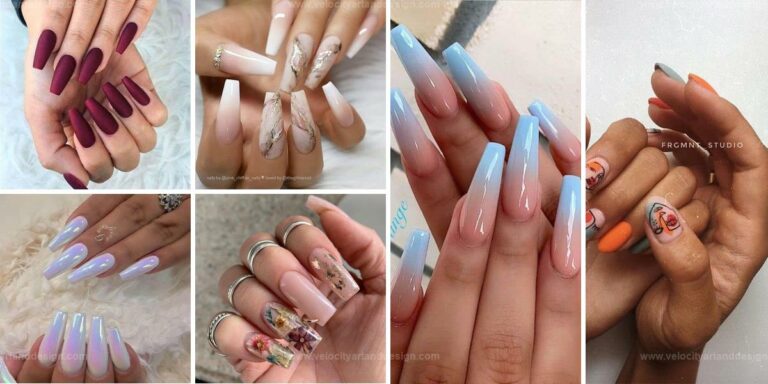 Trendy Acrylic Nails