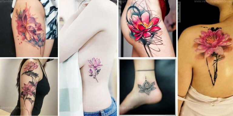 Best Lotus Flower Tattoo Ideas