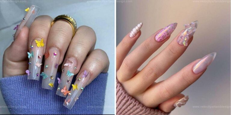 Top Butterfly Nail Art Ideas