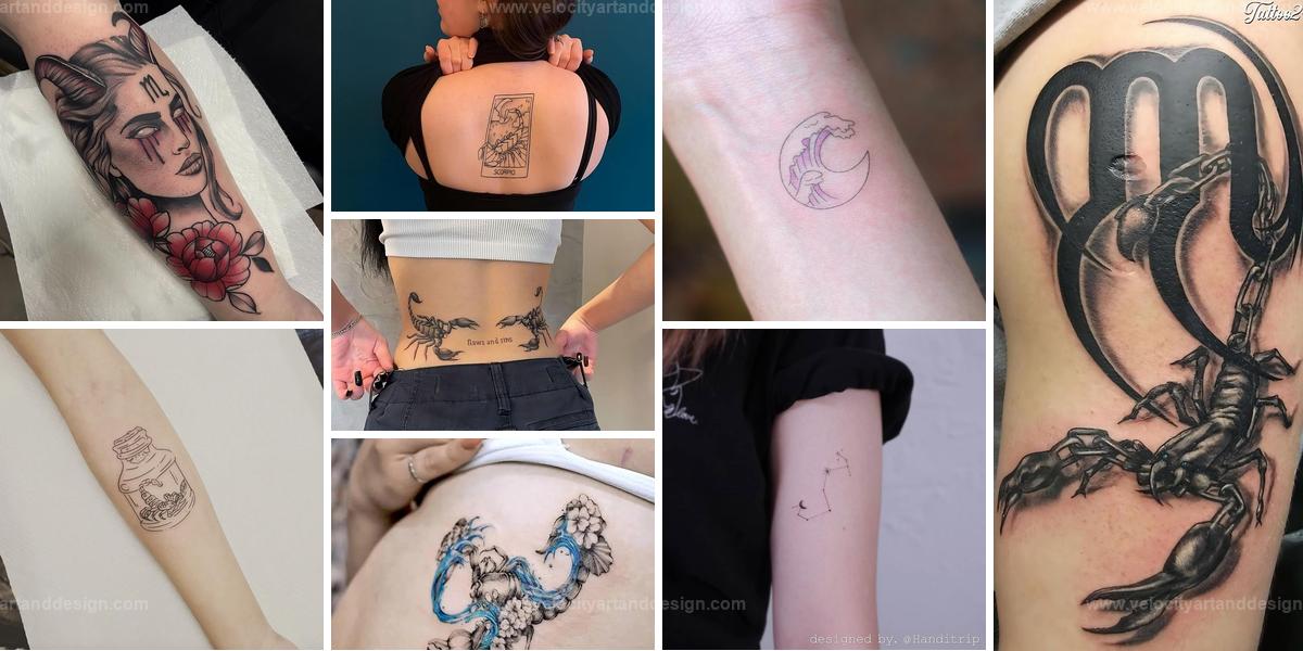 Top Scorpio Tattoo Designs