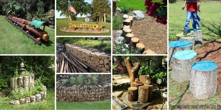 Top DIY Wood Log Ideas