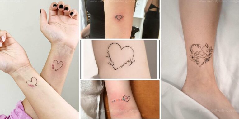 Best Mini Heart Tattoo Designs