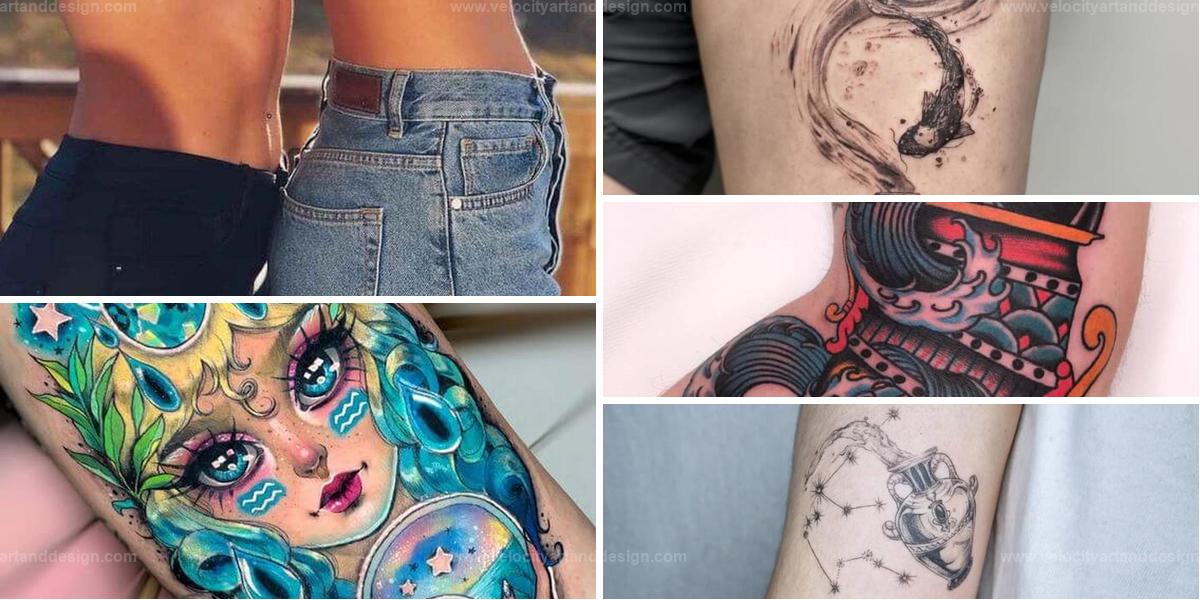 Top Aquarius Tattoos