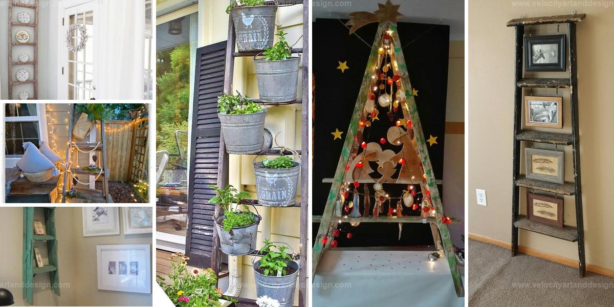 Best Decors with Vintage Ladders