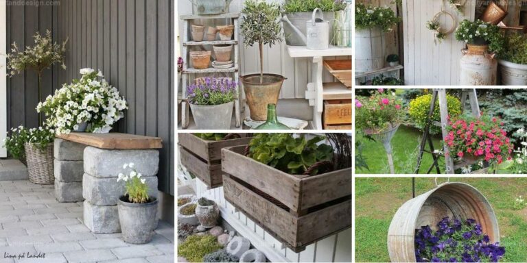 Best Vintage Garden Decor Ideas