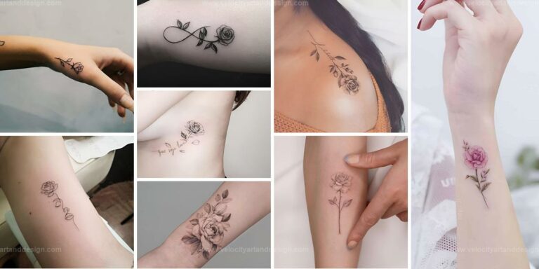 Best Rose Tattoos for Charm