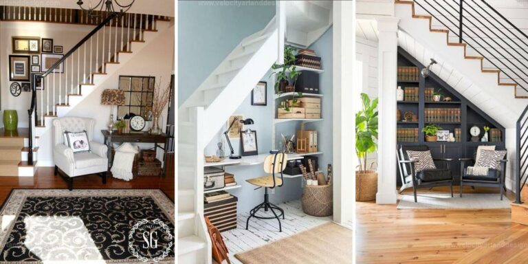 Top Decorating Ideas Under Staircases