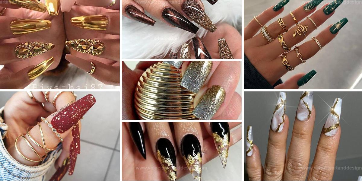 Best Gold Nail Designs for Special Events