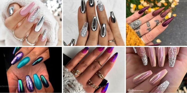 Best Chrome Nails for a Glam Night