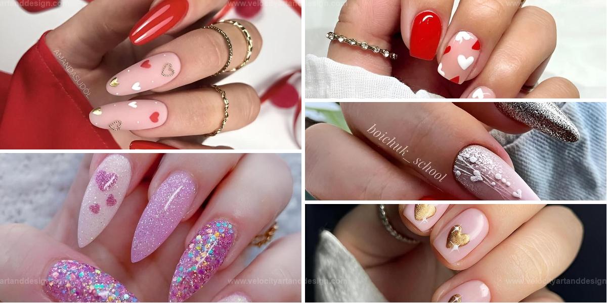 Best Heart Manicures for Ladies