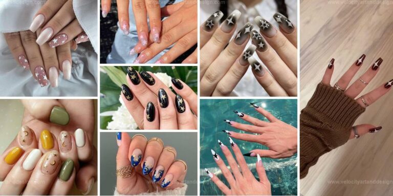 Sparkly Star Nail Designs