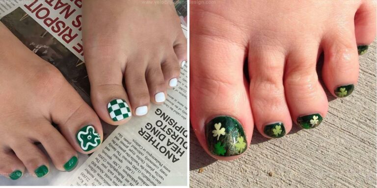 Top Green Toe Designs