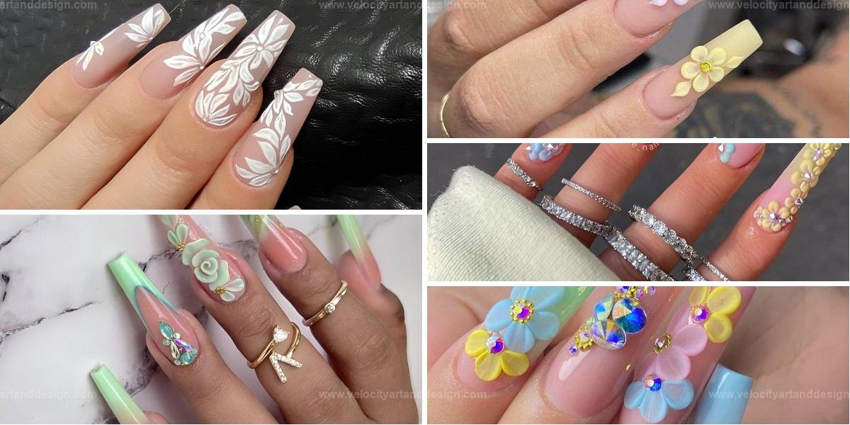 Top Flower Nail Designs