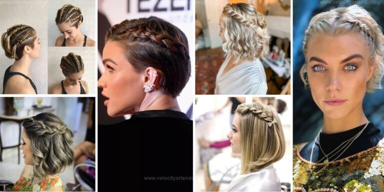 Top Short Hair Braid Ideas