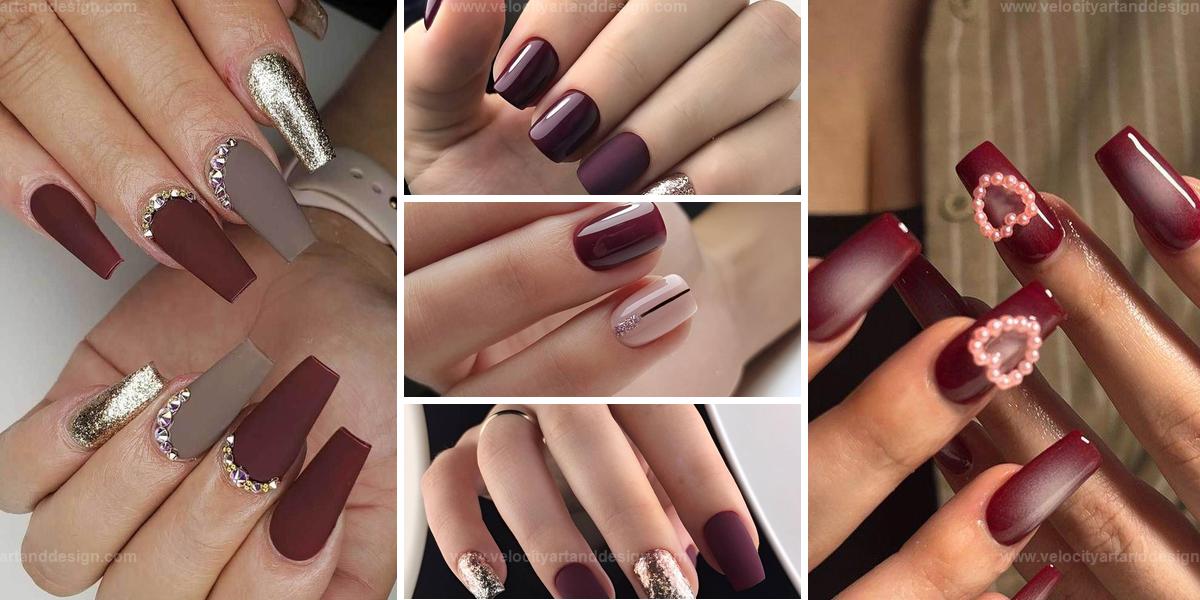 Top Red Wine Nail Ideas