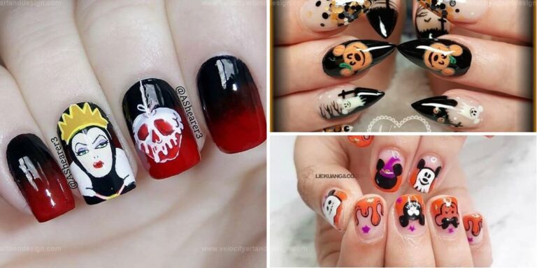 Best Spooky Disney Halloween Nails For October 2022