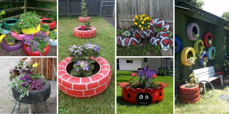 Top Tire Planter Ideas