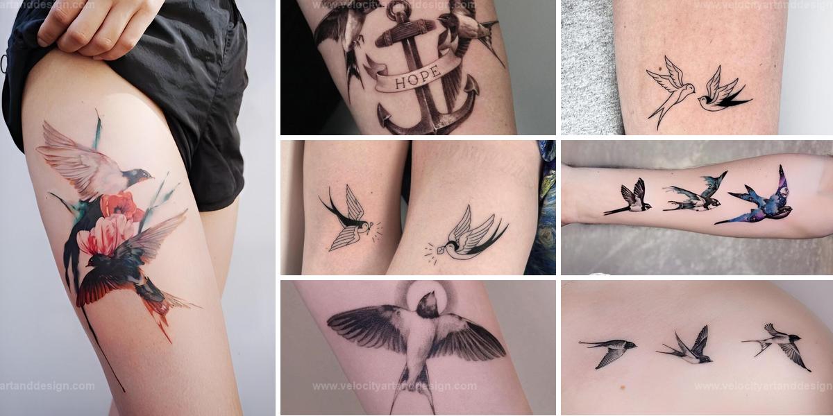 Best Swallow Tattoo Ideas