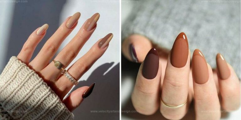 Elegant Brown Nail Trends