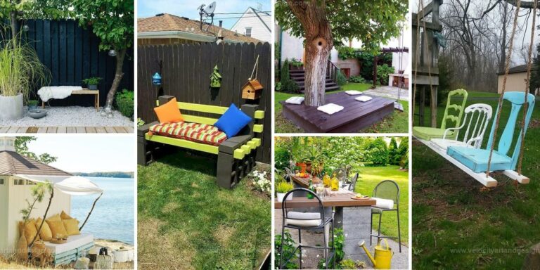 Top DIY Garden Seating Ideas