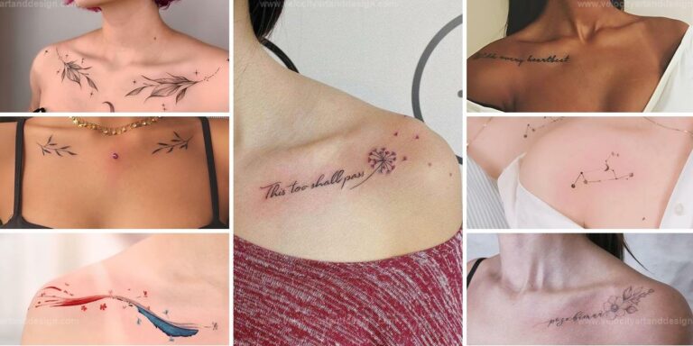 Best Collarbone Tattoos