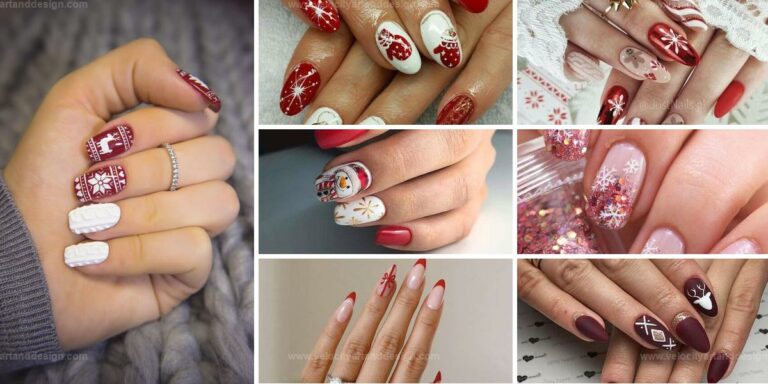 Best Red Christmas Nails