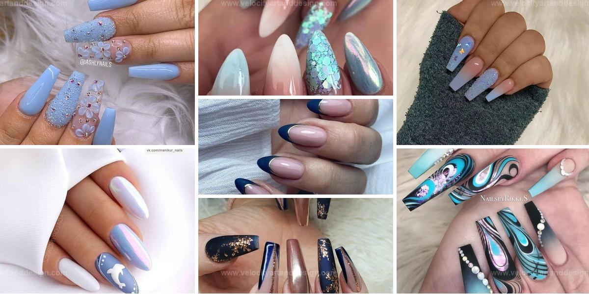 Royal Blue Nail Ideas