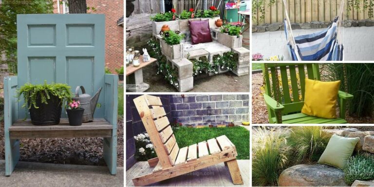 Best DIY Garden Chair Ideas