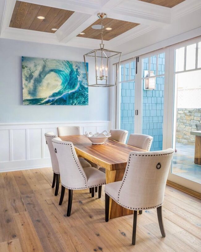 Ocean-Themed Art for Dining Areas