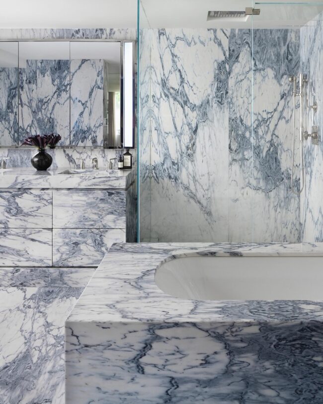 Blue Marble for Opulent Spaces