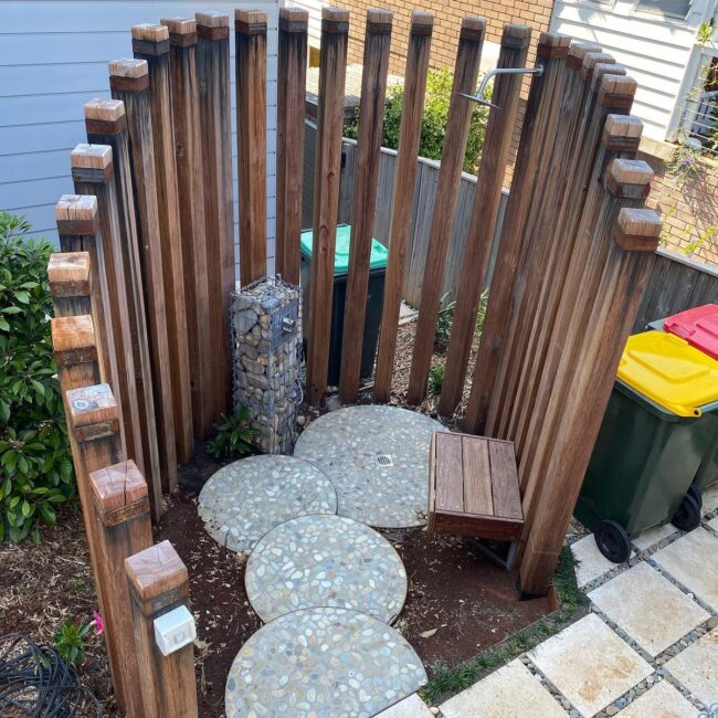 Private Outdoor Showers with Paths