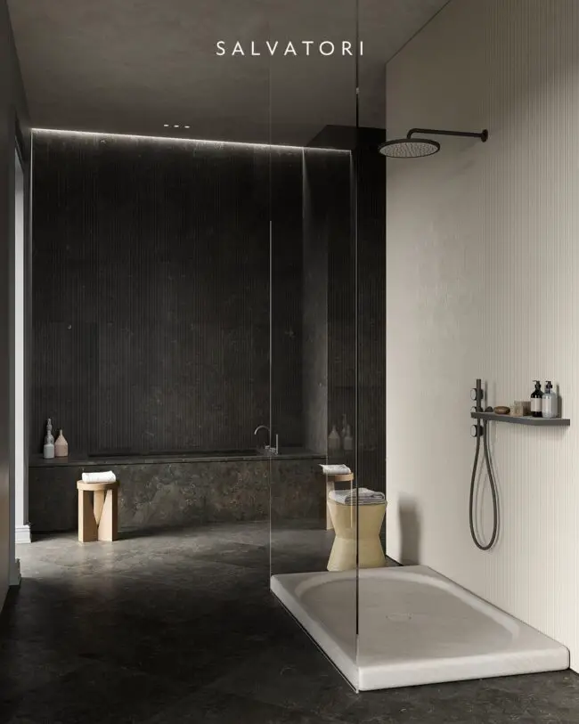 Contemporary Bathroom in Minimalist Style