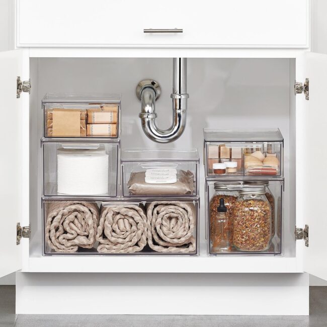 Clear Storage with a Personal Style