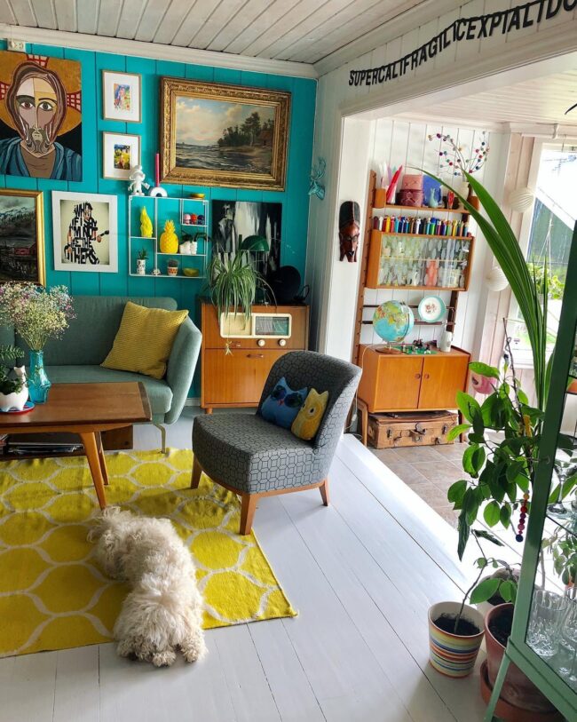 Colorful Rooms with Personal Flair